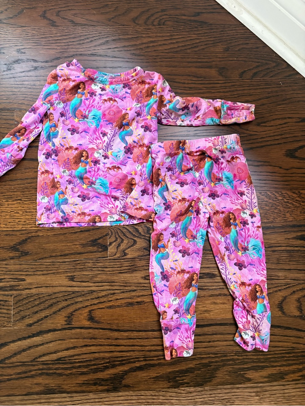 Posh Peanut Little Mermaid classic Pajama Set